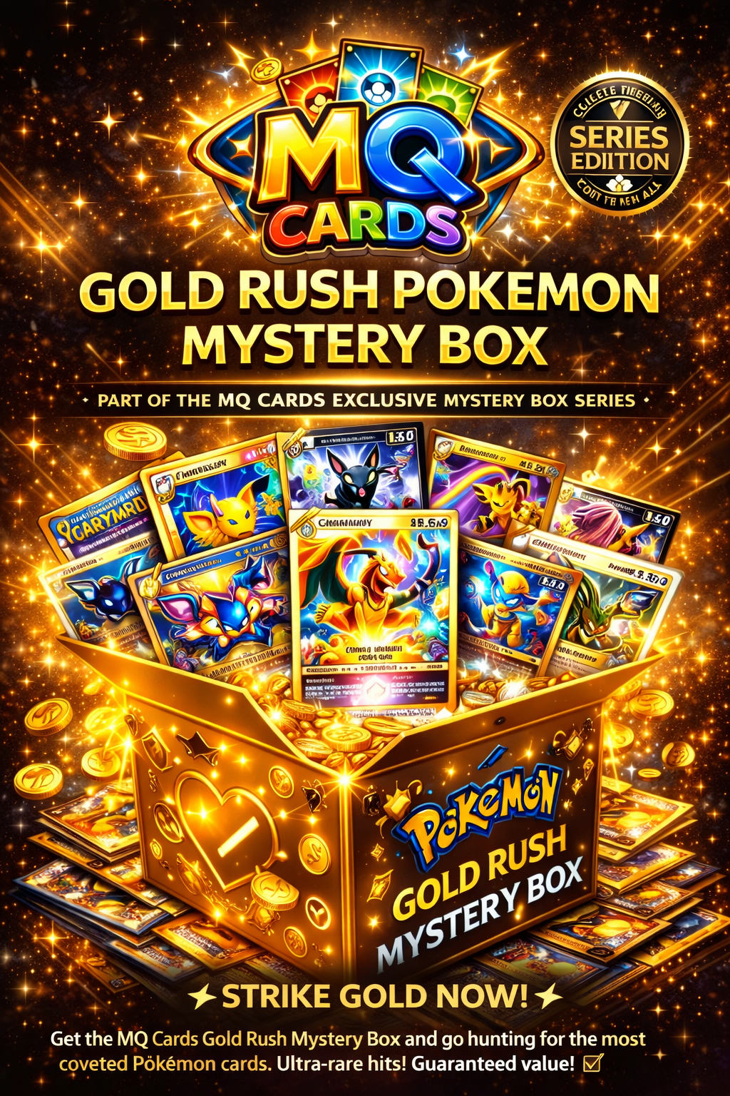 💰✨ MQ Cards Gold Rush Mystery Box  ✨💰