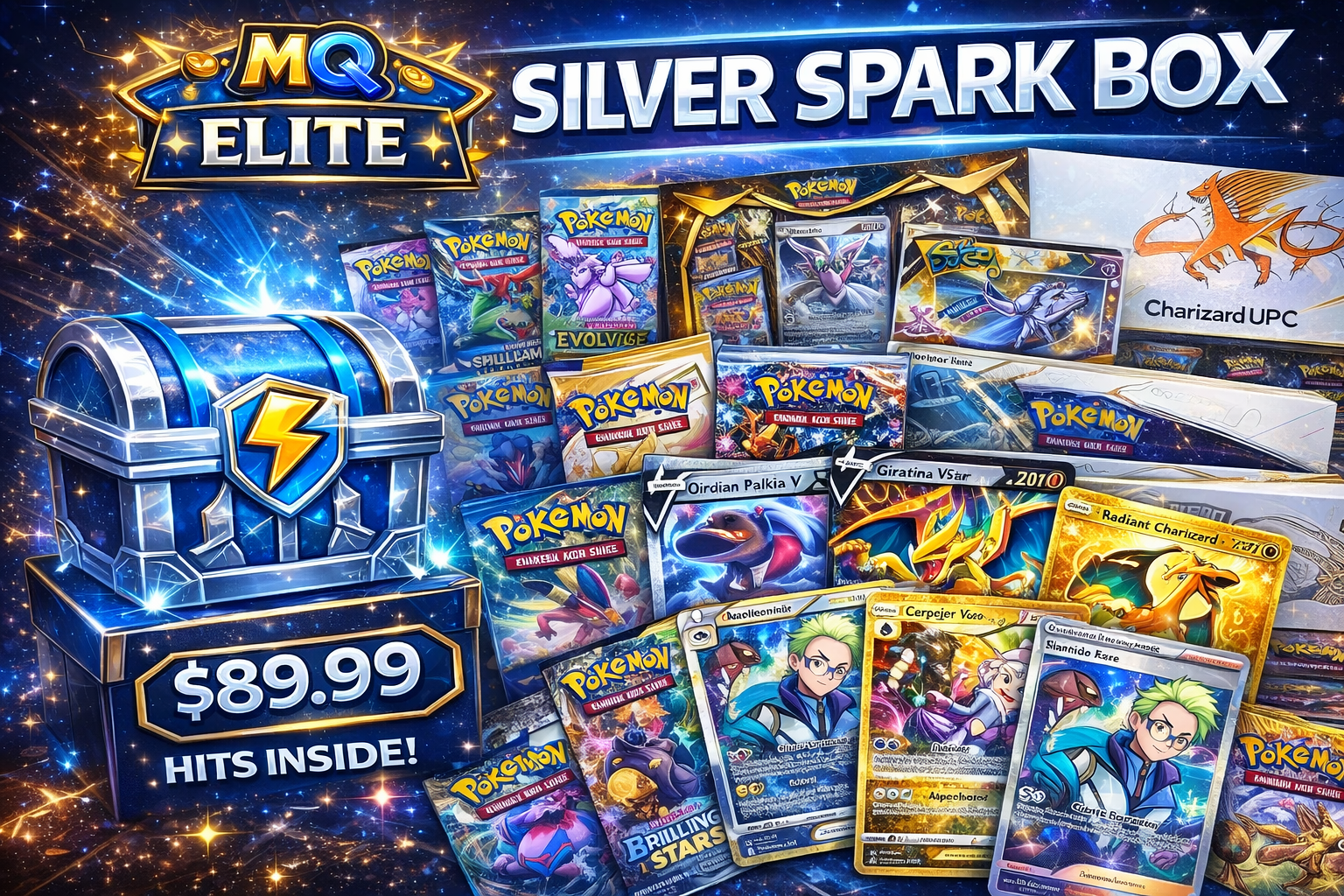 ⚡ MQ Elite Silver Spark Box  🎁⚡