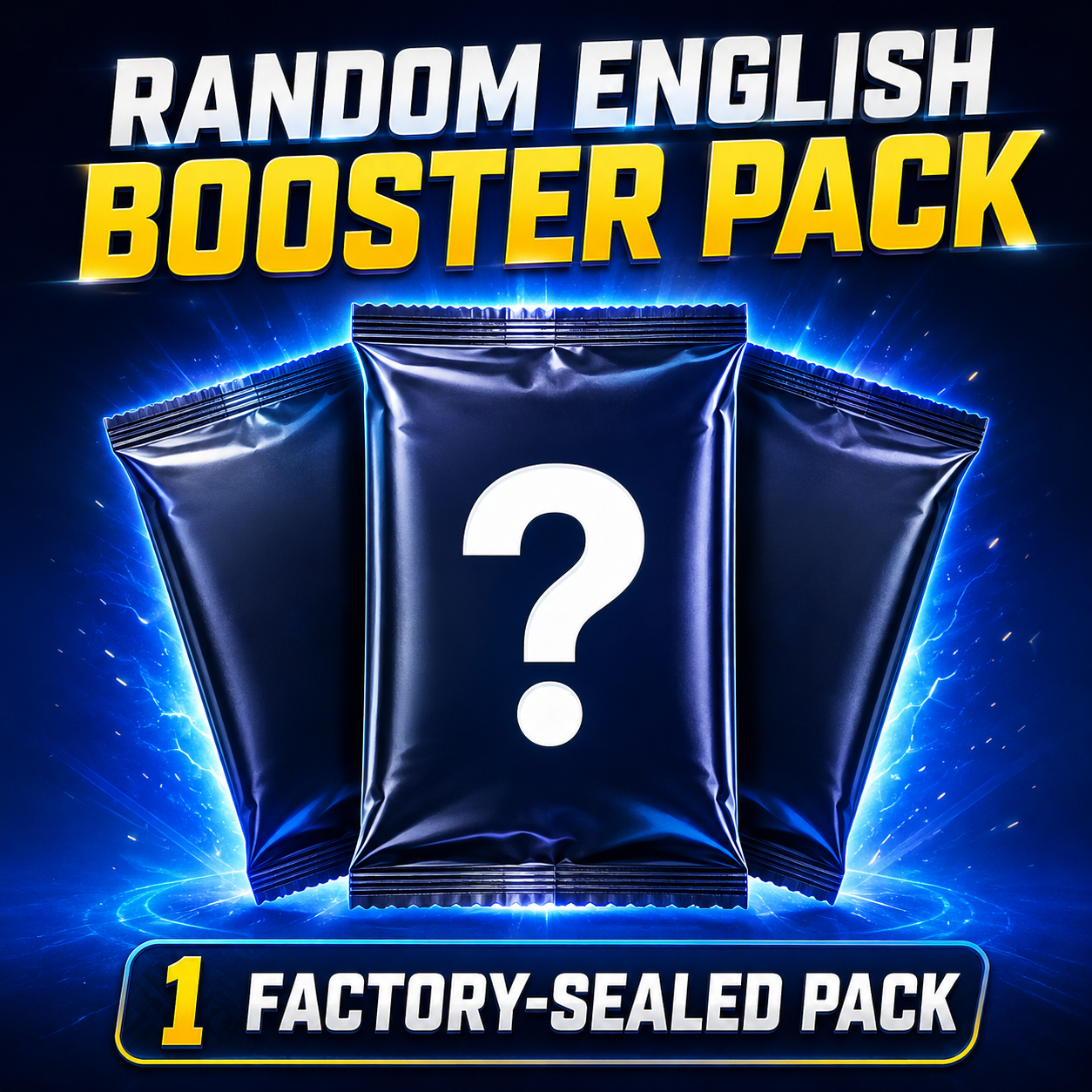 Random Pokémon TCG English Booster Pack – Factory Sealed